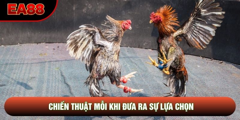 Chiến thuật mỗi khi đưa ra sự lựa chọn Chiến thuật mỗi khi đưa ra sự lựa chọn