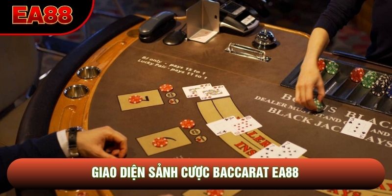Giao diện sảnh cược Baccarat EA88 Giao diện sảnh cược Baccarat EA88