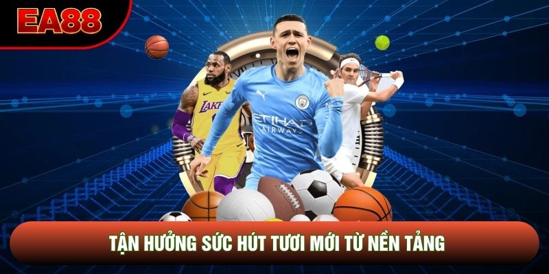 Tận hưởng sức hút tươi mới từ nền tảng